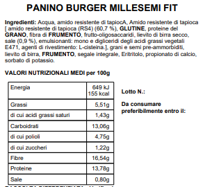 𝐏𝐚𝐧𝐢𝐧𝐨 𝐅𝐢𝐭 𝐌𝐢𝐥𝐥𝐞𝐬𝐞𝐦𝐢 - 𝟖𝟎𝐠