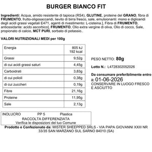BURGER BIANCO FIT 80GR