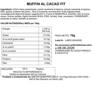 Muffin Cacao - Keto