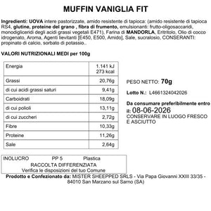 Muffin Vaniglia - Keto
