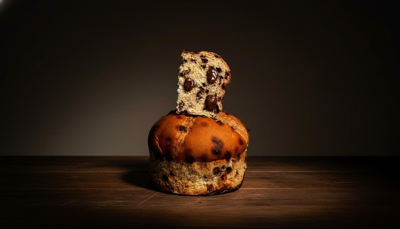 Panettone Artigianale con gocce di cioccolato fondenteKetogenico